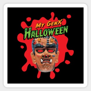 My Gen X Halloween: Monster Sticker